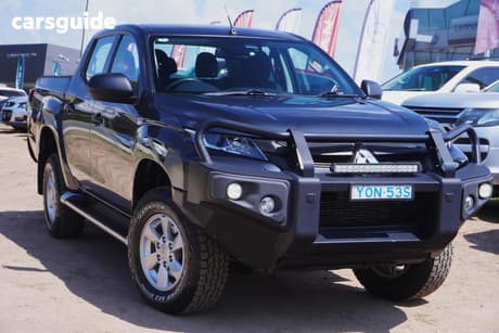Grey 2019 Mitsubishi Triton Double Cab Pick Up Glx Plus (4X4)