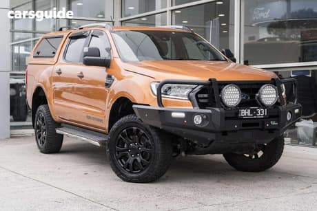 Orange 2020 Ford Ranger Double Cab Pick Up Wildtrak 2.0 (4X4)