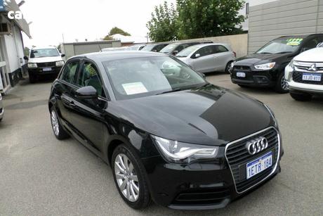 Black 2015 Audi A1 Hatchback Sportback 1.4 Tfsi Sport