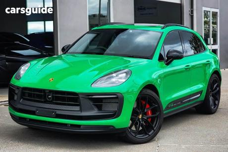 Green 2024 Porsche Macan Wagon Gts