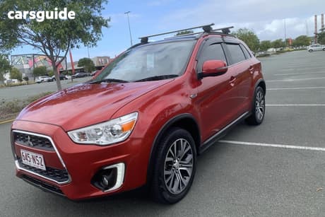 Red 2016 Mitsubishi ASX Wagon Xls (4Wd)