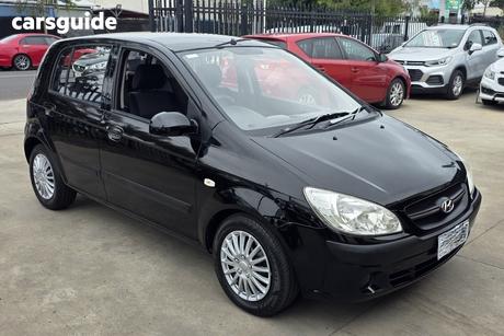 Black 2009 Hyundai Getz Hatchback S