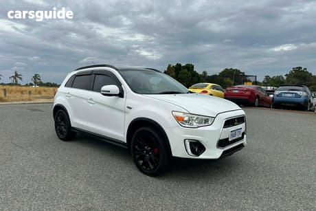 White 2015 Mitsubishi ASX Wagon Xls (4Wd)