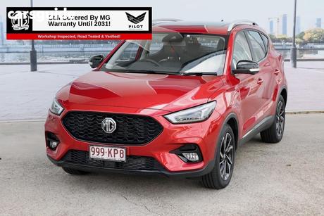 Red 2024 MG ZST Wagon Essence