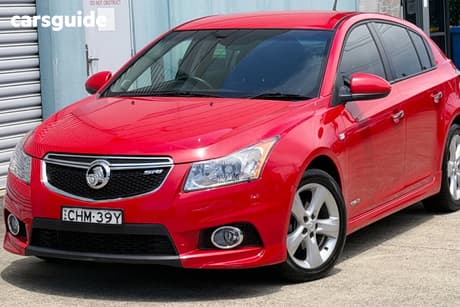 Red 2012 Holden Cruze Hatchback Sri V