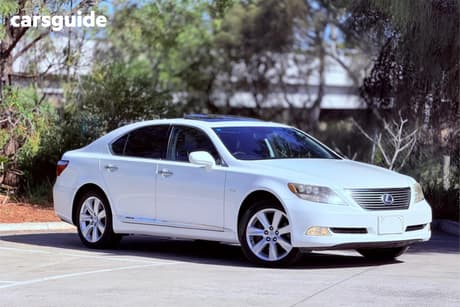 White 2007 Lexus LS Sedan LS600H VERSION S