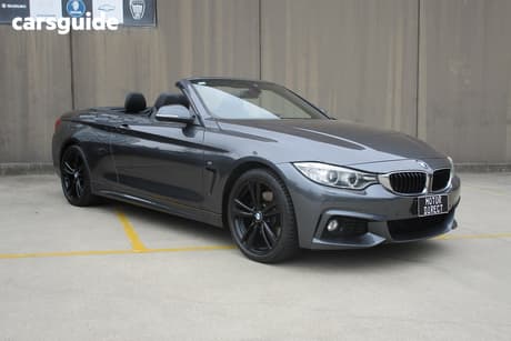 Grey 2014 BMW 428I Convertible Sport Line