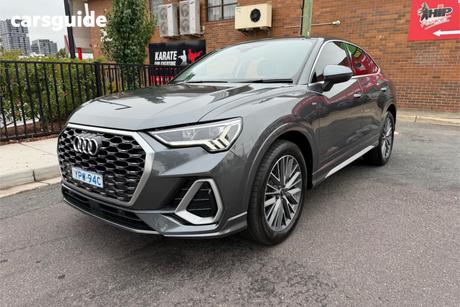 Grey 2020 Audi Q3 Sportback 35 Tfsi S Line