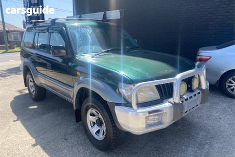 Green 2002 Toyota Landcruiser Prado SUV GXL 4X4