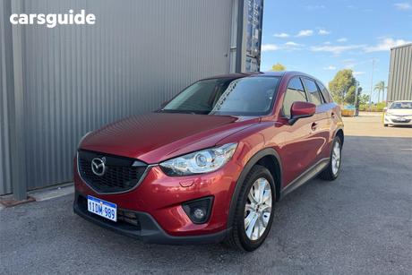 Red 2013 Mazda CX-5 Wagon Grand Tourer (4X4)