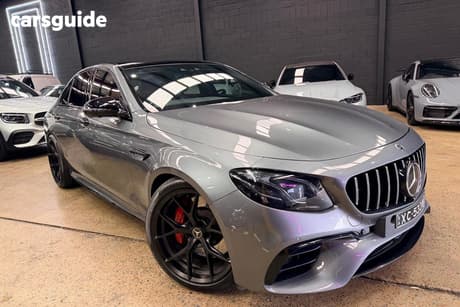 Grey 2018 Mercedes-Benz E63 Saloon S 4Matic+