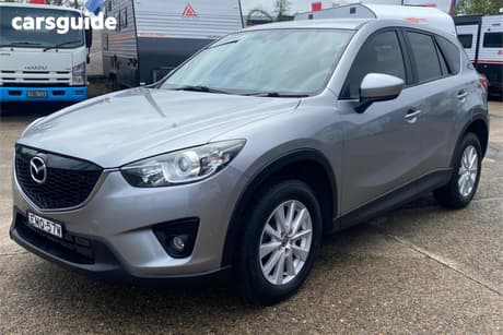 Silver 2013 Mazda CX-5 Wagon Maxx Sport (4X4)