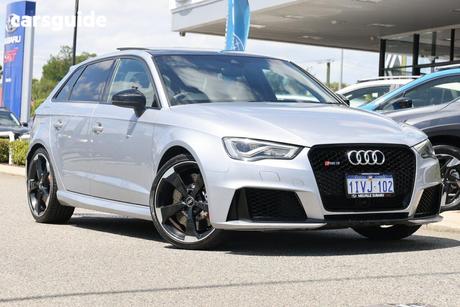 Silver 2016 Audi RS3 Hatchback Sportback Quattro