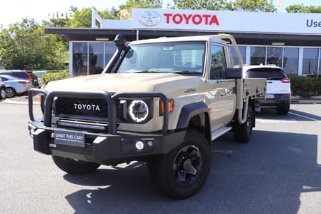 Gold 2025 Toyota Landcruiser Cab Chassis Lc79 Gxl + Diff Locks