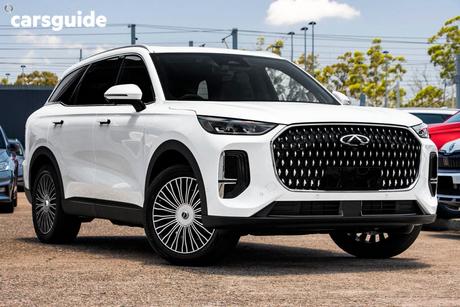 White 2025 Chery Tiggo 9 Wagon Csh Ultimate Awd