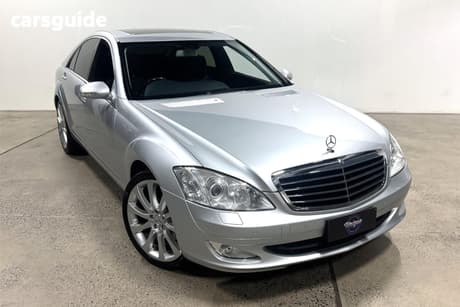 Silver 2007 Mercedes-Benz S350 Sedan