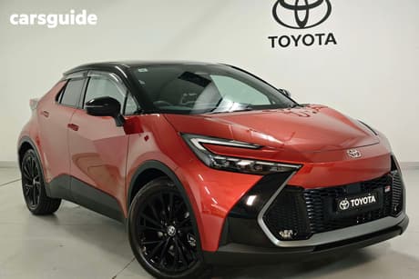 Orange 2025 Toyota C-HR Wagon Gr-Sport Hybrid