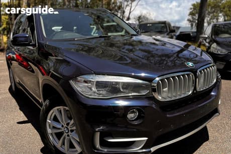 Blue 2016 BMW X5 Wagon Sdrive 25D