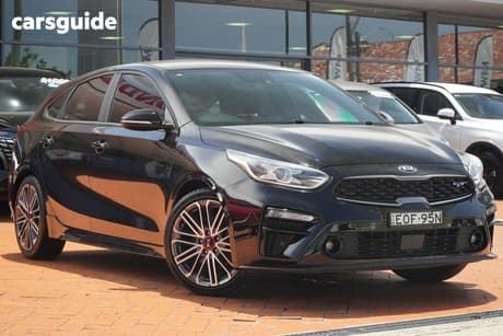 Black 2021 Kia Cerato Hatchback Gt