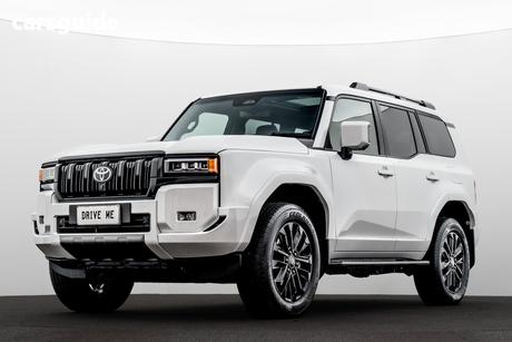 White 2025 Toyota Landcruiser Prado Wagon Kakadu