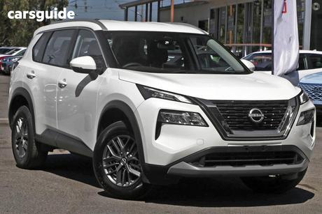 White 2025 Nissan X-Trail Wagon St (2Wd)