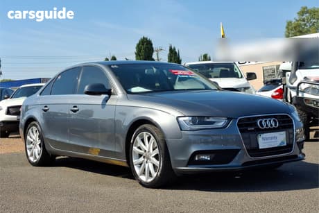 Grey 2015 Audi A4 Sedan 2.0 Tfsi S-Line Quattro