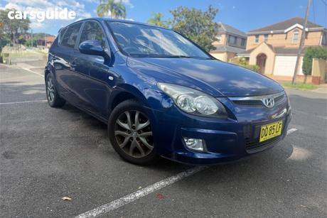 Blue 2012 Hyundai I30 Hatchback Sx