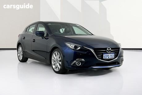 Blue 2014 Mazda 3 Hatchback Sp25 Gt