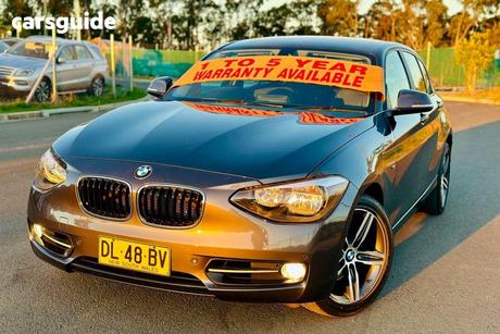 Grey 2014 BMW 118I Hatchback