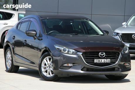 Grey 2016 Mazda 3 Sedan Neo