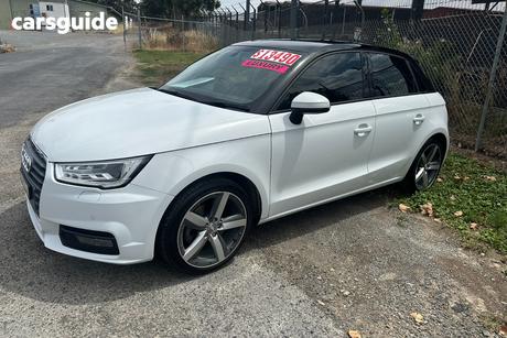 White 2018 Audi A1 Hatchback Sportback 1.4 Tfsi Sport