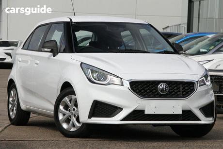 White 2024 MG MG3 Hatchback Core