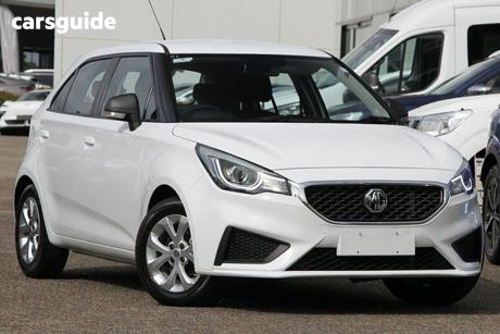White 2024 MG MG3 Hatchback Core