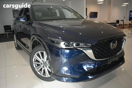 Blue 2025 Mazda CX-5 Wagon G25 Akera (Awd)