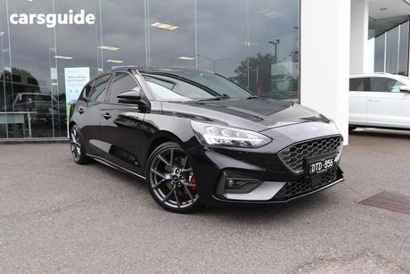 Black 2020 Ford Focus Hatchback St