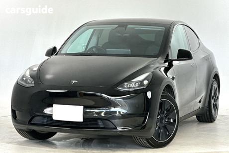 Black 2023 Tesla Model Y Wagon Rear-Wheel Drive