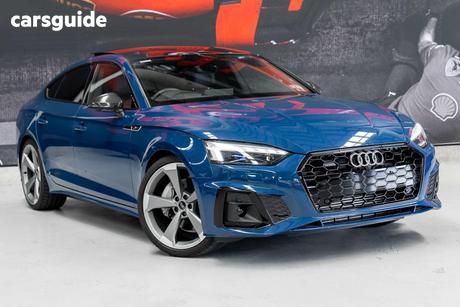 Blue 2024 Audi A5 Sportback 45 Tfsi Quattro S Line Mhev