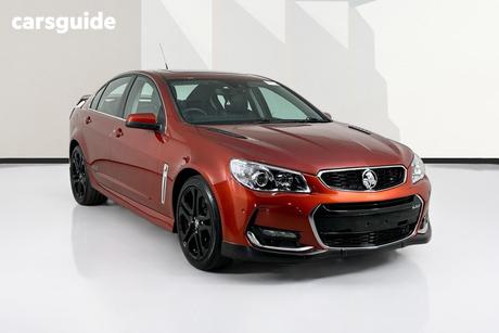 Red 2016 Holden Commodore Sedan Ss-V Redline