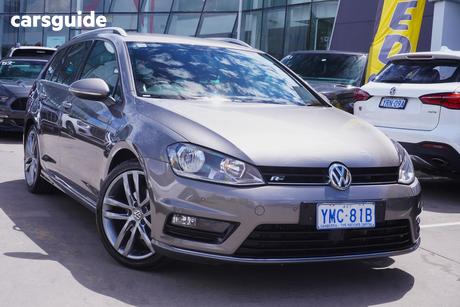 Grey 2017 Volkswagen Golf Wagon 110 Tsi Highline