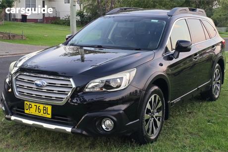Black 2015 Subaru Outback Wagon 2.0D Premium