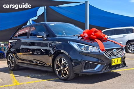 Black 2022 MG MG3 Hatchback Excite (With Navigation)