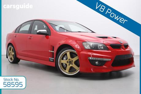 Red 2010 HSV Clubsport Sedan Gxp