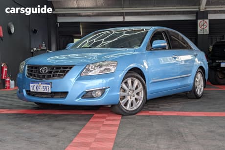 Blue 2006 Toyota Aurion Sedan Presara