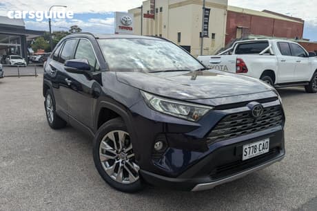 Blue 2019 Toyota RAV4 Wagon Cruiser (2Wd)