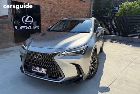 Silver 2025 Lexus NX450H+ Wagon F Sport + Ep2 Phev Awd