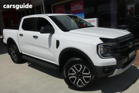White 2024 Ford Ranger Double Cab Pick Up Sport 3.0 (4X4)