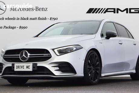 Silver 2020 Mercedes-Benz A35 Hatchback 4Matic