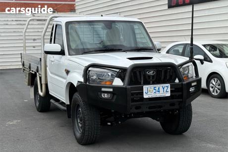 White 2019 Mahindra PIK-UP Cab Chassis 2Wd