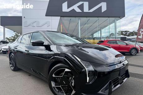 Black 2025 Kia Ev4 Sedan Gt-Line Fwd Lr