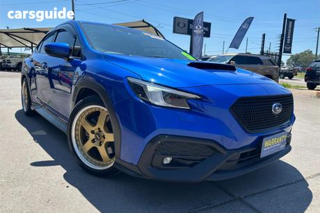Blue 2022 Subaru WRX Sedan Ts (Awd)
